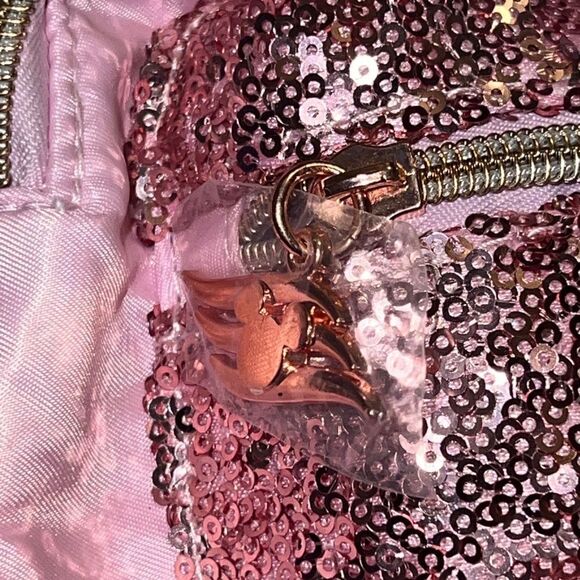 Disney Cruise Line Minnie Ears Sequin Pink Backpack Bibbidi Bobbidi Boutique